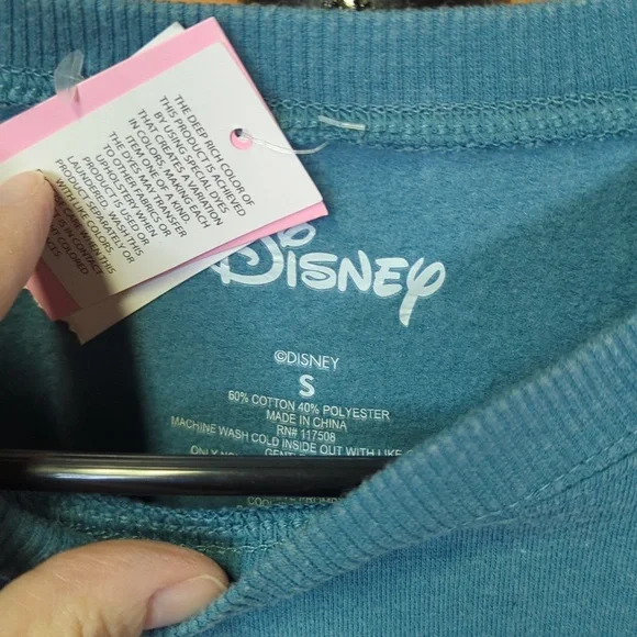 Disney ladies small NWT Hercules sweatshirt S - Picture 2 of 8
